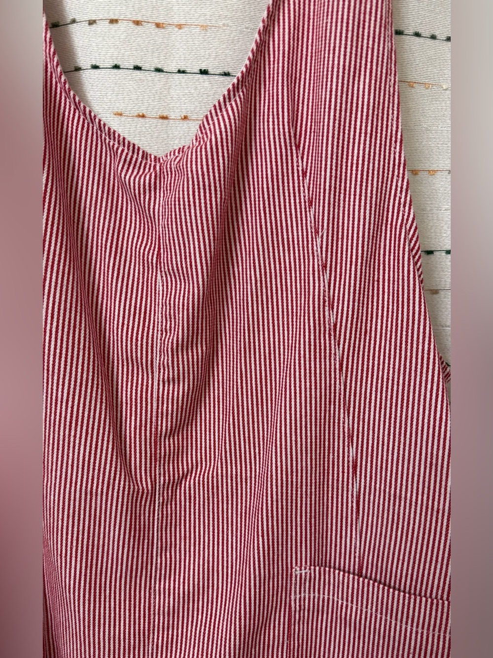 Wishlist Pink Striped Romper Jumpsuit - Picture 2 of 5